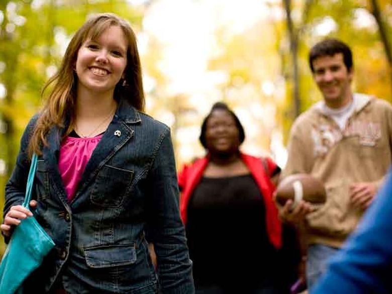Penn State Berks students smiling
